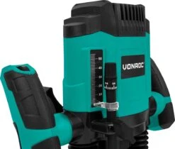 VONROC Bovenfrees 1200W – 6-8mm – Variabel Toerental 16.000 – 30.000 Rpm – Incl. 6-delige Freesset, Malgeleider, Parallelgeleider En Centreerpen -Makita || Merkloos || Stanley Verkoopwinkel 1200x1021 4