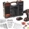 Black & Decker BLACK+DECKER BDCHD18BOA-QW Schroef- En Klopboormachine - 18V - Incl. 2 Accu's En Lader