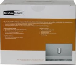 KlikAanKlikUit ACDB-8000AC - Draadloze Deurbel + Ontvanger - Wit -Makita || Merkloos || Stanley Verkoopwinkel 1200x1029 5