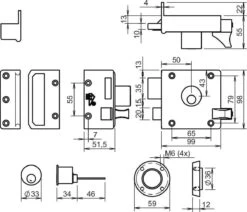 Lips - Veiligheidsoplegslot Met Losse Buitencilinder - 1754 50 Mm - Dr. 2 / Din Rechts 12 Lips - Veiligheidsoplegslot Met Losse Buitencilinder - 1754 50 Mm - Dr. 2 / Din Rechts -Makita || Merkloos || Stanley Verkoopwinkel 1200x1030 14