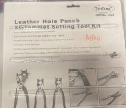 Ariko Revolvertang 203-delige Set - Ponstang - Oogjestang - Ringetjestang - Gaatjestang - Zeilringtang - Drukknooptang - Riemen & Leer - Met Benodigdheden 14 Ariko Revolvertang 203-delige Set - Ponstang - Oogjestang - Ringetjestang - Gaatjestang - Zeilringtang - Drukknooptang - Riemen & Leer - Met Benodigdheden -Makita || Merkloos || Stanley Verkoopwinkel 1200x1033