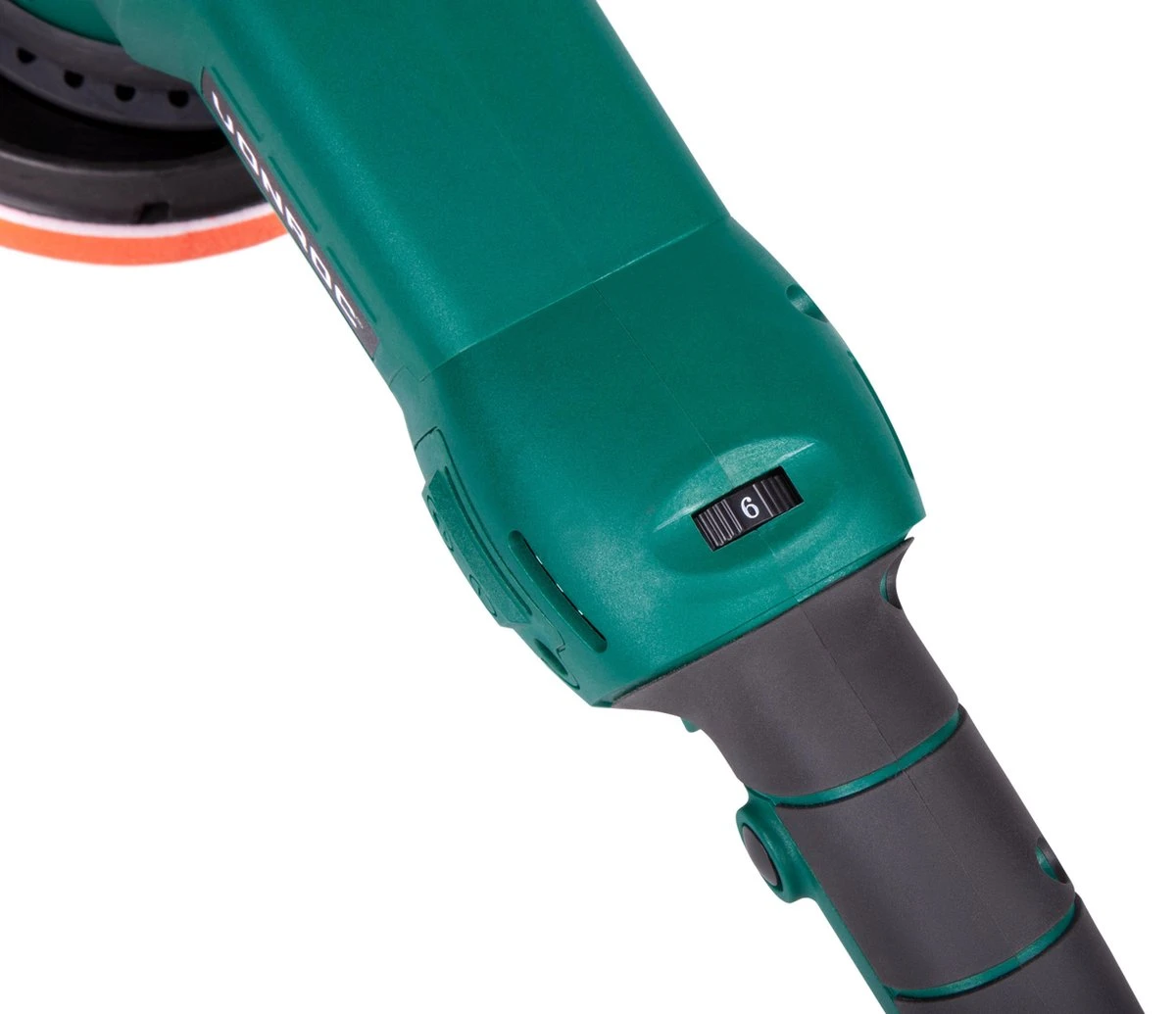 VONROC Excentrische Poetsmachine – 1050W – Ø150MM – Soft Start – Incl. 4 Schijven, Steunschijf & Tas 5 VONROC Excentrische Poetsmachine – 1050W – Ø150MM – Soft Start – Incl. 4 Schijven, Steunschijf & Tas - Afbeelding 5