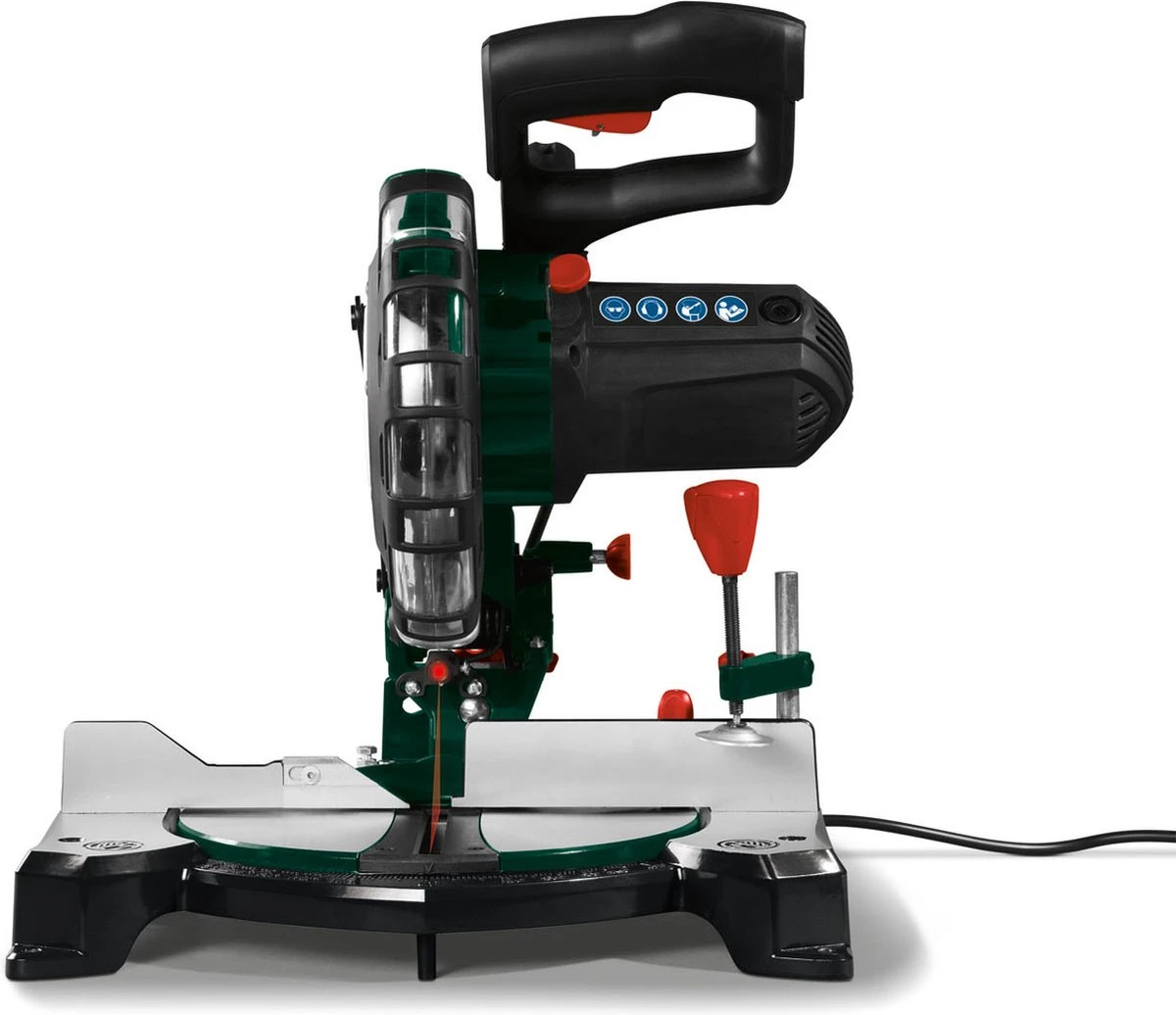 Parkside Afkortzaag En Verstekzaag 1500W - Toerental: 0 - 5000 Tpm - Verstekhoek: -45 - 45° - Traploos Kantelbare Zaagkop - Eenvoudig Te Bevestigen Stofzak - Laser Voor Verhoogde Snijprecisie - 13 Parkside Afkortzaag En Verstekzaag 1500W - Toerental: 0 - 5000 Tpm - Verstekhoek: -45 - 45° - Traploos Kantelbare Zaagkop - Eenvoudig Te Bevestigen Stofzak - Laser Voor Verhoogde Snijprecisie - - Afbeelding 13