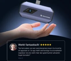Techweise Warmtebeeldcamera Voor Android - -20ºC Tot +550ºC - 256x192 Pxs - Warmtecamera - Verlengde Garantie -Makita || Merkloos || Stanley Verkoopwinkel 1200x1037 2