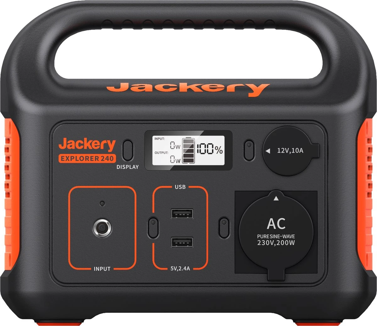 Jackery Explorer 240 - Draagbare Powerstation - Elektrische Gereedschapsaccu - 230V Power Station Generator 9 Jackery Explorer 240 - Draagbare Powerstation - Elektrische Gereedschapsaccu - 230V Power Station Generator - Afbeelding 9