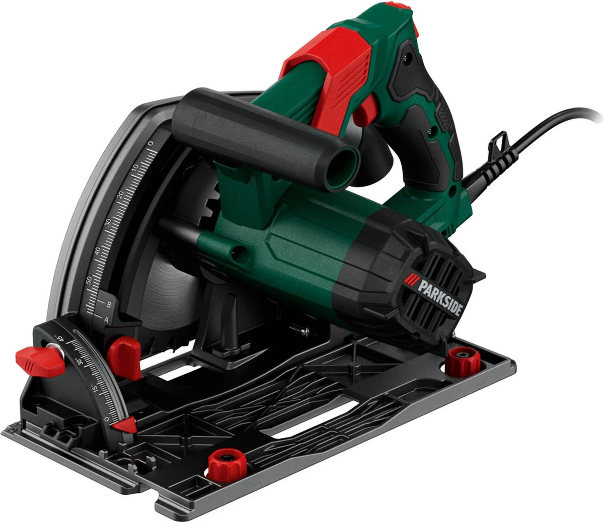 PARKSIDE Invalzaag Met Geleiderail 1200 W 2 PARKSIDE Invalzaag Met Geleiderail 1200 W - Afbeelding 2