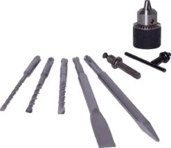 VONROC Boorhamer 800W – 3 Joule – SDS Plus – 4 Functies – Incl. Tandkransboorkop En Accessoires -Makita || Merkloos || Stanley Verkoopwinkel 1200x1040 7