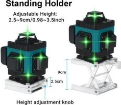 Merkloos FASGet Lijnlasers - Zelfnivellerende Kruislijnlaser 4D Bouwlaser - 8 Tot 16 Lijnen - 360° Graden Roterende Laser - Inclusief Statief En Hardcase -Makita || Merkloos || Stanley Verkoopwinkel 1200x1041