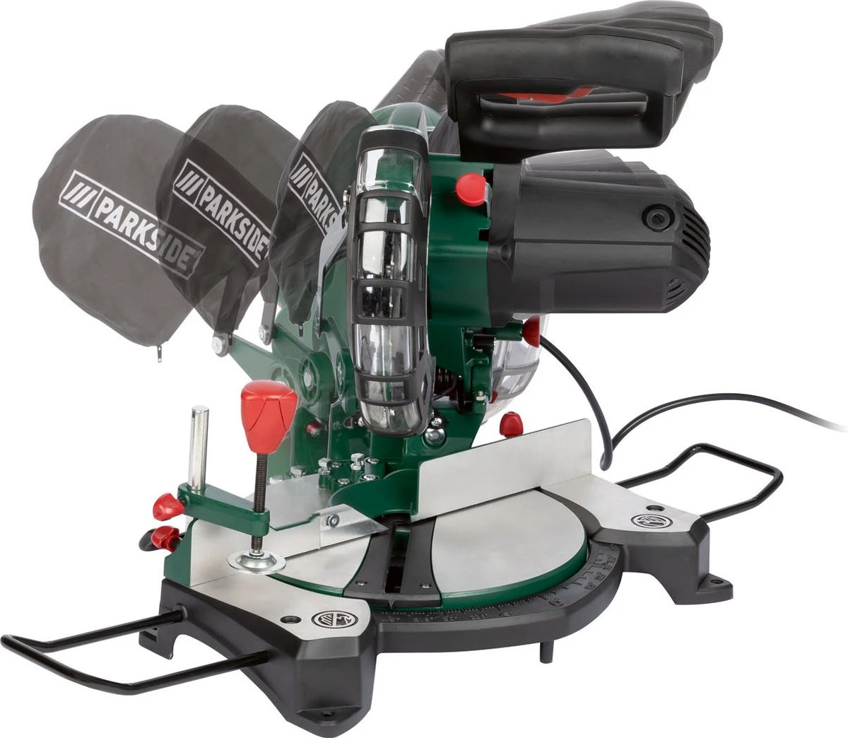 Parkside Afkortzaag En Verstekzaag 1500W - Toerental: 0 - 5000 Tpm - Verstekhoek: -45 - 45° - Traploos Kantelbare Zaagkop - Eenvoudig Te Bevestigen Stofzak - Laser Voor Verhoogde Snijprecisie - 10 Parkside Afkortzaag En Verstekzaag 1500W - Toerental: 0 - 5000 Tpm - Verstekhoek: -45 - 45° - Traploos Kantelbare Zaagkop - Eenvoudig Te Bevestigen Stofzak - Laser Voor Verhoogde Snijprecisie - - Afbeelding 10