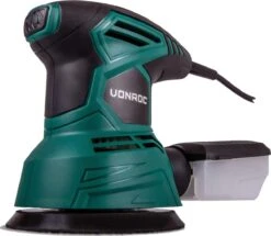 VONROC Excentrische Schuurmachine – 300W - Ø125mm – Met Stofopvangbox & 12 Stuks Schuurpapier -Makita || Merkloos || Stanley Verkoopwinkel 1200x1045 10
