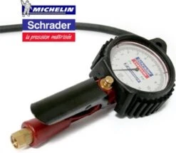 Michelin Eurodainu Professionele Bandenvulmeter 0,7 - 11 Bar - Bandenpomp - Schrader