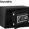 LOUVAINS® Kluis Brandwerend - Kluisje Met Cijferslot - Kluis Elektronisch - Kluis Vingerafdruk - Kluis Met Sleutel - Geldkistje Met Cijferslot - Kluisje - Kluis Brandwerend Met Sleutel - Kluis Brandwerend Voor Geld