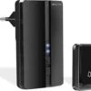 Bell4U Draadloze Deurbel Met 1 Ontvanger - Plug & Play - Beldrukker Heeft Geen Batterijen Nodig - IP55 Waterdicht - Zwart