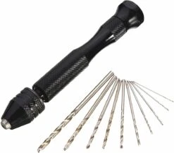 10 Delige Mini Aluminium Handboor - Bitset Handboormachine - Hand Gereedschap - Klein - Hobby - Mini Drill -Makita || Merkloos || Stanley Verkoopwinkel 1200x1053