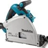 Makita DSP600ZJ2 Accu Invalzaag LXT 2x18V - Geleiderail En Tas - Zonder Accu's En Lader