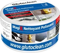 Glutoclean MagiX Polijst Reiniger - Inclusief Spons - 3 In 1 Formule - Citrusgeur - 300 Gram