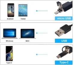 Endoscoop Camera | Inspectiecamera | Voor Android Telefoon - 1 Meter Micro USB Met Usb-C Adapter Naar Usb Man -8 Mm Kop HD 7 Endoscoop Camera | Inspectiecamera | Voor Android Telefoon - 1 Meter Micro USB Met Usb-C Adapter Naar Usb Man -8 Mm Kop HD -Makita || Merkloos || Stanley Verkoopwinkel 1200x1062 1