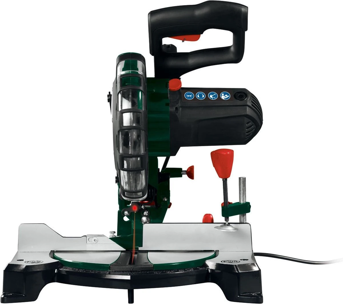 Parkside Afkortzaag En Verstekzaag 1500W - Toerental: 0 - 5000 Tpm - Verstekhoek: -45 - 45° - Traploos Kantelbare Zaagkop - Eenvoudig Te Bevestigen Stofzak - Laser Voor Verhoogde Snijprecisie - 17 Parkside Afkortzaag En Verstekzaag 1500W - Toerental: 0 - 5000 Tpm - Verstekhoek: -45 - 45° - Traploos Kantelbare Zaagkop - Eenvoudig Te Bevestigen Stofzak - Laser Voor Verhoogde Snijprecisie - - Afbeelding 17