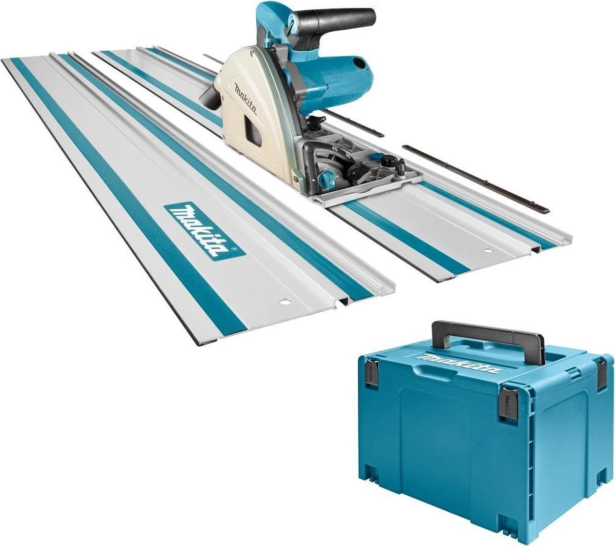 Makita SP6000J1X2 Invalcirkelzaag | 2 Geleiderails + Koppelstukken | 1300w 165mm 16 Makita SP6000J1X2 Invalcirkelzaag | 2 Geleiderails + Koppelstukken | 1300w 165mm - Afbeelding 16