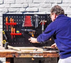 MondiDeal - MondiTools - Gereedschapswand - Gereedschapshouder - Toolhouder - 3-delig Gereedschap Paneel - Inclusief Ophang Accessoires - Wandrek 15 MondiDeal - MondiTools - Gereedschapswand - Gereedschapshouder - Toolhouder - 3-delig Gereedschap Paneel - Inclusief Ophang Accessoires - Wandrek -Makita || Merkloos || Stanley Verkoopwinkel 1200x1069 3