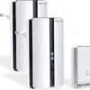 Bell4U Draadloze Deurbel Met 2 Ontvangers - Plug & Play - Beldrukker Heeft Geen Batterijen Nodig - IP55 Waterdicht - Wit