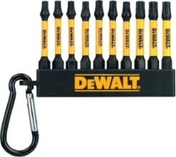 DEWALT DT7275-QZ TORX HIGH IMPACT SCHROEVENDRAAIERBITSET | 57MM | 10-DELIG