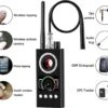 Detectieapparaten - Draadloze Signaaldetector RF Bug Finder Anti-Afgeluisterde Detector Anti Candid Camera GPS Tracker Locator | Zwart