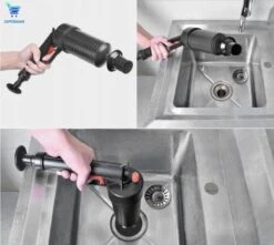 Dappermann Luchtdruk Ontstopper - Alles In 1 Ontstopper - Milieuvriendelijk - Herbruikbaar - Afvoerreiniger - Buisreiniger - Ontstoppingspomp - Ontstoppingspistool - Verstopping - Plopper - Hoge Druk - Toilet - Gootsteen 12 Dappermann Luchtdruk Ontstopper - Alles In 1 Ontstopper - Milieuvriendelijk - Herbruikbaar - Afvoerreiniger - Buisreiniger - Ontstoppingspomp - Ontstoppingspistool - Verstopping - Plopper - Hoge Druk - Toilet - Gootsteen -Makita || Merkloos || Stanley Verkoopwinkel 1200x1073 2