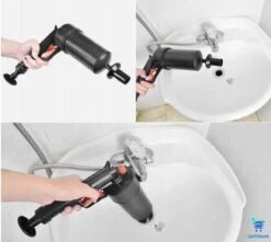 Dappermann Luchtdruk Ontstopper - Alles In 1 Ontstopper - Milieuvriendelijk - Herbruikbaar - Afvoerreiniger - Buisreiniger - Ontstoppingspomp - Ontstoppingspistool - Verstopping - Plopper - Hoge Druk - Toilet - Gootsteen 14 Dappermann Luchtdruk Ontstopper - Alles In 1 Ontstopper - Milieuvriendelijk - Herbruikbaar - Afvoerreiniger - Buisreiniger - Ontstoppingspomp - Ontstoppingspistool - Verstopping - Plopper - Hoge Druk - Toilet - Gootsteen -Makita || Merkloos || Stanley Verkoopwinkel 1200x1073 3