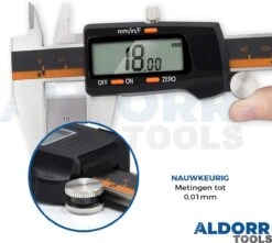 ALDORR Tools - Professionele Digitale Schuifmaat - RVS - Incl. 2 Reservebatterijen - 150mm -Makita || Merkloos || Stanley Verkoopwinkel 1200x1073 5