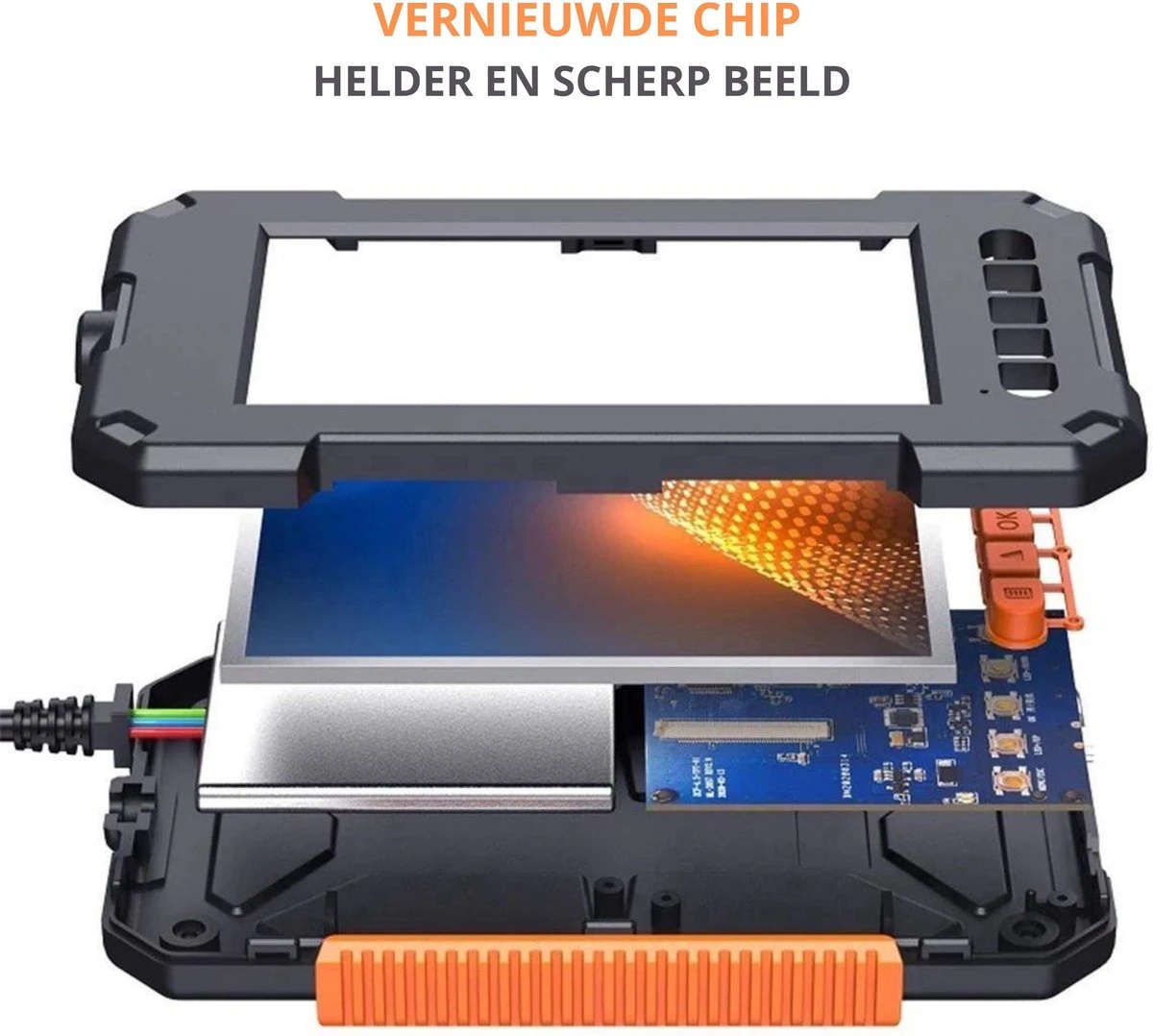 Sightstrong Inspectiecamera Met Scherm 5M - 1080P HD - 4.3 Inch LCD Scherm - Incl. 32GB SD-Kaart- IP67 Waterdicht - LED Verlichting - Endoscoop - Inspectie Camera 10 Sightstrong Inspectiecamera Met Scherm 5M - 1080P HD - 4.3 Inch LCD Scherm - Incl. 32GB SD-Kaart- IP67 Waterdicht - LED Verlichting - Endoscoop - Inspectie Camera - Afbeelding 10