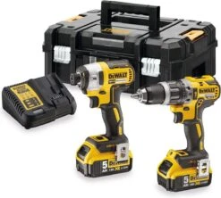 DeWalt DCK266P2T Combiset - Accu Klop-/Schroefboormachine + Accu Slagschroevendraaier - 18V 5.0Ah XR Li-ion