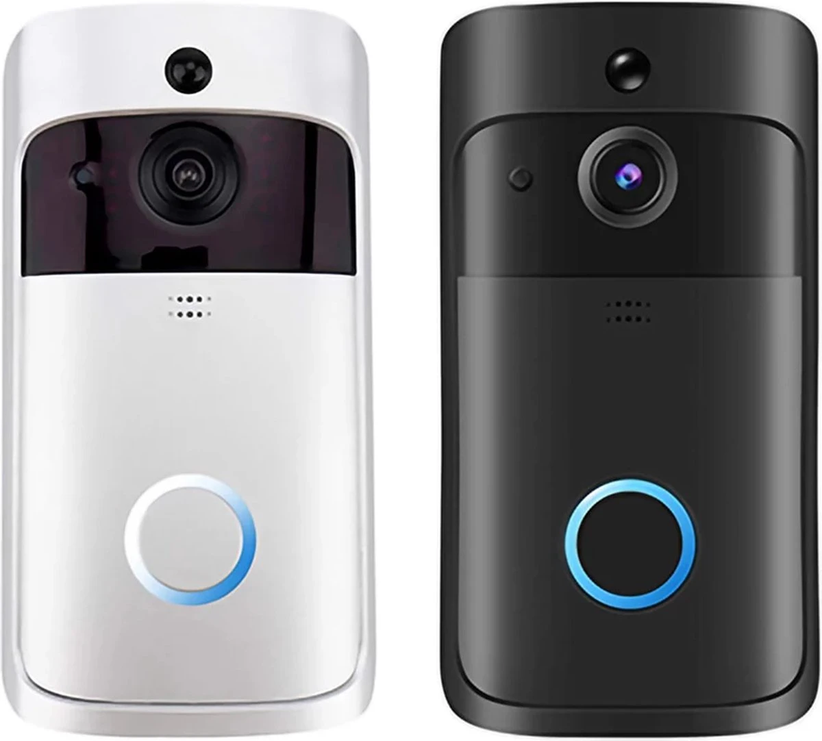 T-ring Video Deurbel. V5 Zwart. Incl. Accu Pakket En 3 Losse Bellen. (Geschikt Voor Android En OS - Draadloos Via 2.4 Ghz Wifi - Geen Abonnement Verplichting) 9 T-ring Video Deurbel. V5 Zwart. Incl. Accu Pakket En 3 Losse Bellen. (Geschikt Voor Android En OS - Draadloos Via 2.4 Ghz Wifi - Geen Abonnement Verplichting) - Afbeelding 9