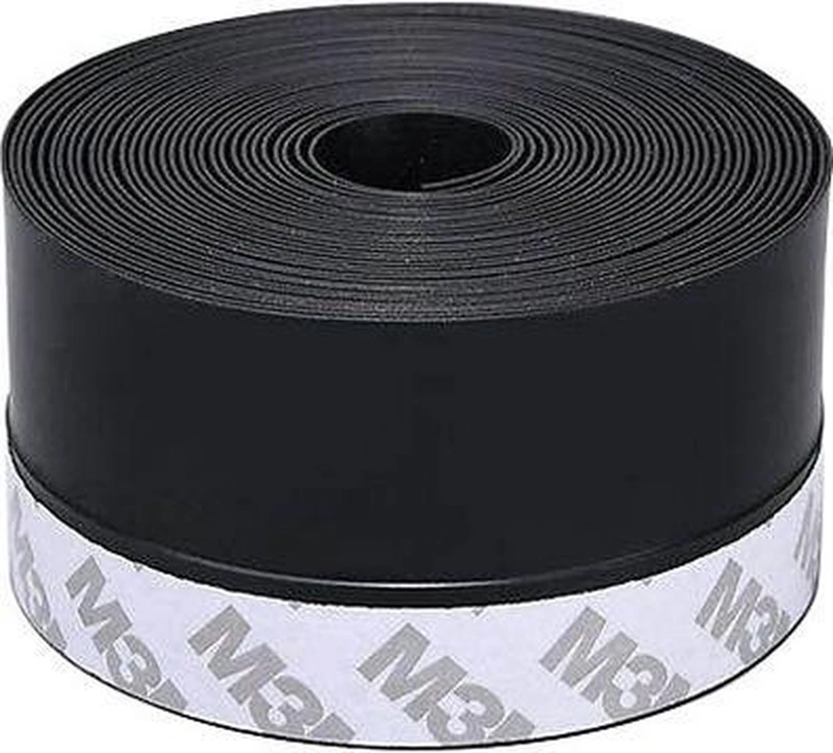 Tochtstrip Zwart - 5 Meter X 45mm - Tochtstrip Voor Deuren - Tochtstopper - Tochtrol - Tochtband - Hoogwaardig Silicone - Zelfklevend - 1 Stuk 4 Tochtstrip Zwart - 5 Meter X 45mm - Tochtstrip Voor Deuren - Tochtstopper - Tochtrol - Tochtband - Hoogwaardig Silicone - Zelfklevend - 1 Stuk - Afbeelding 4