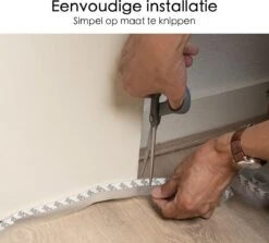 Tochtstrips Voor Deuren En Raam Zelfklevend - 5 Meter X 2,5 Cm - Transparant – Tochtstrip Voor Deur - Tochtband - Sealing Strip – Tocht Strip – Tochtstopper -Makita || Merkloos || Stanley Verkoopwinkel 1200x1085 14