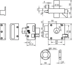 Lips Oplegslot 1753-50 Mm Met Vaste Cilinder D2 SKG** -Makita || Merkloos || Stanley Verkoopwinkel 1200x1087 11