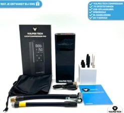 Vulpes Tech® 6-in-1 Compressor Bandenpomp - Elektrische Fietspomp Met Touchscreen - Voor Auto, Scooter, Fiets, Bal En Luchtbed - Inclusief 7 Opzetstukken, Zaklamp & Reistas 20 Vulpes Tech® 6-in-1 Compressor Bandenpomp - Elektrische Fietspomp Met Touchscreen - Voor Auto, Scooter, Fiets, Bal En Luchtbed - Inclusief 7 Opzetstukken, Zaklamp & Reistas -Makita || Merkloos || Stanley Verkoopwinkel 1200x1091 7