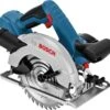 Bosch Professional GKS 18V-57 Cirkelzaag - Zonder 18 V Accu En Lader - Met Zaagblad En Parallelgeleider