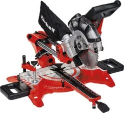 Einhell Dual, Radiaal Afkort- En Verstekzaag - TC-SM 2131/1 - 1800W - ø210mm - 48 Tands Zaagblad - Met Laser