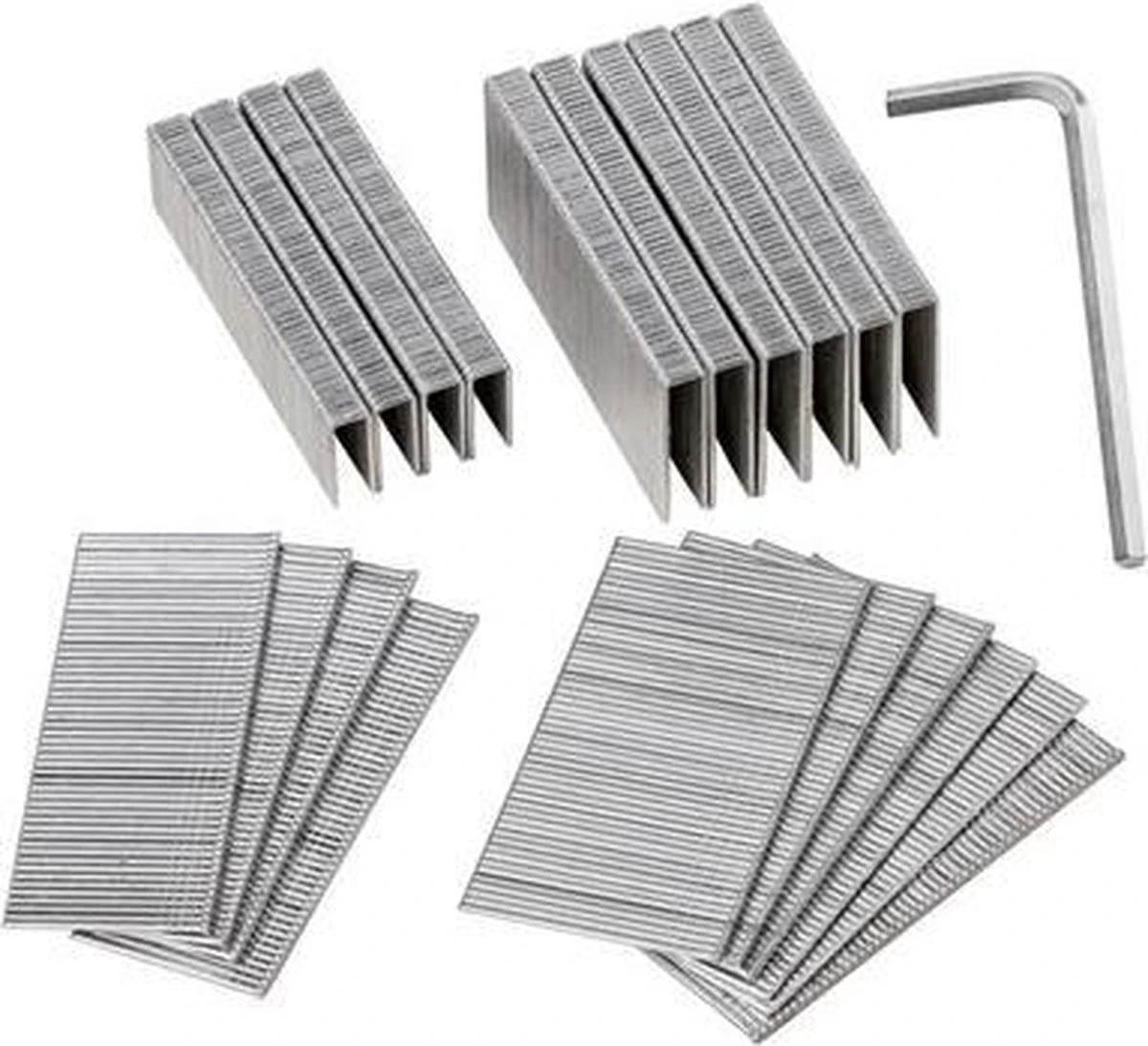 Tacker - Nietpistool - Spijkerpistool - Elektrisch Spijkerpistool - Handtacker - Nagelpistool - 500 Nietjes. - 500 Spijkers - Nietpistool Met Nietjes. 3 Tacker - Nietpistool - Spijkerpistool - Elektrisch Spijkerpistool - Handtacker - Nagelpistool - 500 Nietjes. - 500 Spijkers - Nietpistool Met Nietjes. - Afbeelding 3