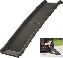 Trixie Car Ramp Loopplank Opvouwbaar Zwart - 156X40CM