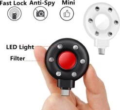Merkloos Verborgen Camera Detectie Zwart - Draagbaar - Airbnb - Hotel - Veilig - USB C Aansluiting Telefoon - Verborgen Camera Opsporen -Makita || Merkloos || Stanley Verkoopwinkel 1200x1099 1