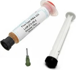 Soldeer Flux 10CC Met Plunger En Nozzle - RMA-223 - SMD