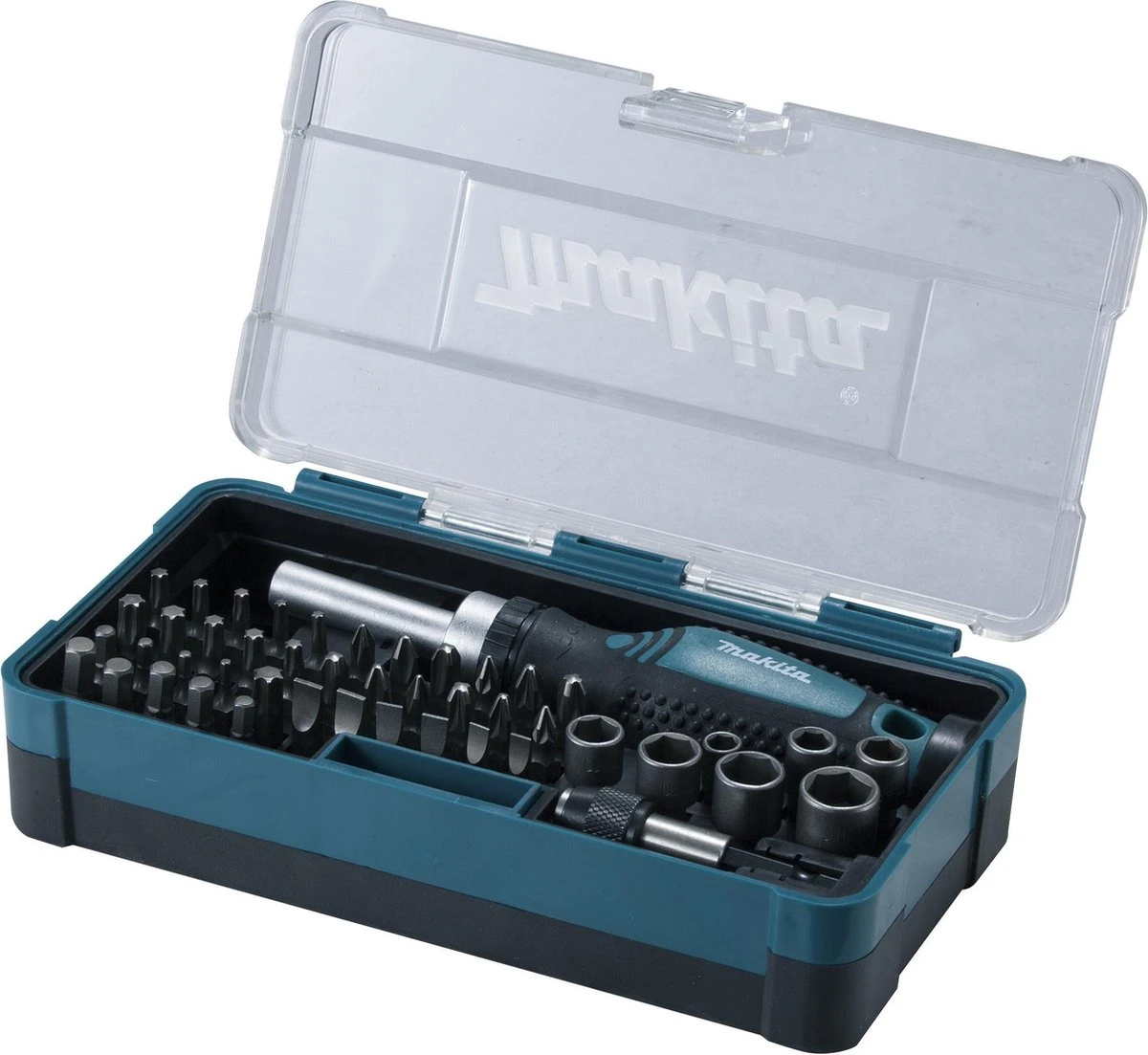 Makita B-36170 - Bit- En Borenset - 47 Delig - In Cassette 3 Makita B-36170 - Bit- En Borenset - 47 Delig - In Cassette - Afbeelding 3