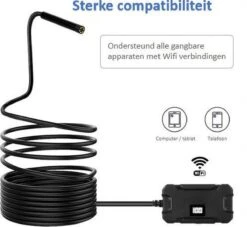 T&D Inspectiecamera 5M - Android/IOS - IP68 Waterdicht - 1080P HD - LED Verlichting - Endoscoop - Inspectie Camera -Makita || Merkloos || Stanley Verkoopwinkel 1200x1103 3