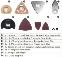 Merkloos Accessoireset Multitool Oscillerend Zaagbladen Set Universeel DIY Hobby -Makita || Merkloos || Stanley Verkoopwinkel 1200x1104 11