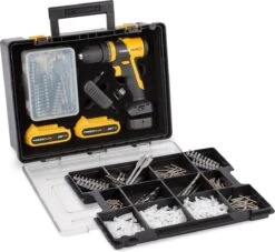 Powerplus POWXB10070 Accu Klopboormachine - 20V - Brushless - Snelspanboorkop - Incl. 2 X 1,5Ah Accu, Lader, 362 Accessoires En Gereedschapskoffer - Boormachine Voor Beton, Hout En Staal -Makita || Merkloos || Stanley Verkoopwinkel 1200x1104 7