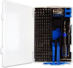 Brute Strength - 161 Delige Precisie Schroevendraaierset Magnetisch - Universeel - Magnetisch - Gereedschapset- Schroevendraaiers - Bitset Met Torx - Cadeau Voor Man 22 Brute Strength - 161 Delige Precisie Schroevendraaierset Magnetisch - Universeel - Magnetisch - Gereedschapset- Schroevendraaiers - Bitset Met Torx - Cadeau Voor Man -Makita || Merkloos || Stanley Verkoopwinkel 1200x1106