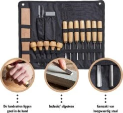Houtbewerking Gereedschap Beitel Gutsen Houtsnijset Houtsnijden Hobby - Handig Op Te Bergen - Beter Geslepen -Makita || Merkloos || Stanley Verkoopwinkel 1200x1106 8