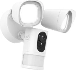 Eufy Floodlight IP-Beveiligingscamera - Bedraad - 2K Resolutie - Wit